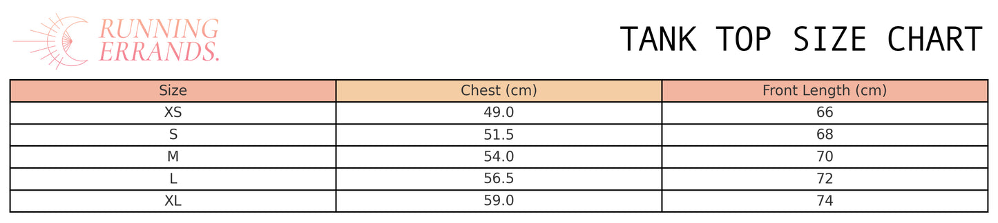 Running Errands Performance Tank Top