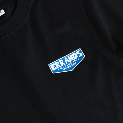 "Black Label Invitational" 5th Anniversary Errands Tee Black